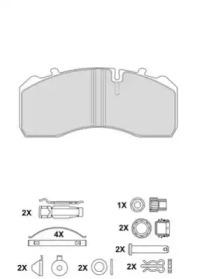 Beral 2919730004145504 Колодки гальмівні Beral 2919730004145504 Колодки гальмівні