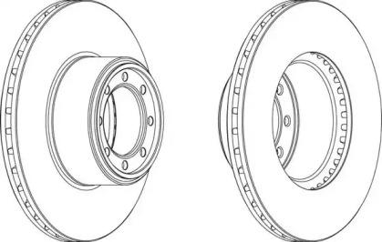 Beral BCR320A Brake disc Beral BCR320A Brake disc
