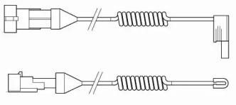 Beral UAI105 Датчик зносу Beral UAI105 Датчик зносу