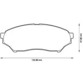 Jurid 572499J Brake pads