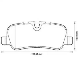 Jurid 572522J Brake pads Jurid 572522J Brake pads