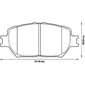Jurid 572553J Brake pads Jurid 572553J Brake pads