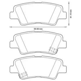 Jurid 572629J Brake pads Jurid 572629J Brake pads
