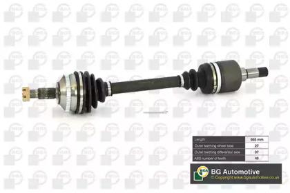 BGA DS1418L Drive shaft assy