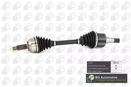 BGA DS2303L Drive shaft assy