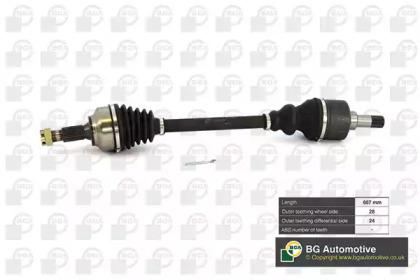 BGA DS6736L Drive shaft assy BGA DS6736L Drive shaft assy