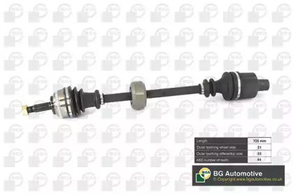 BGA DS7300RA Drive shaft assy BGA DS7300RA Drive shaft assy