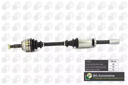 BGA DS7303RA Drive shaft assy