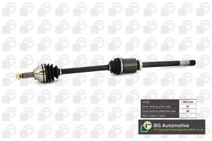 BGA DS7319R Drive shaft assy BGA DS7319R Drive shaft assy