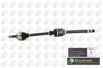 BGA DS7331RA Drive shaft assy BGA DS7331RA Drive shaft assy