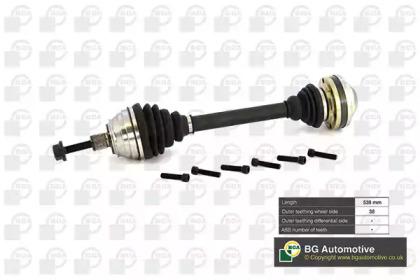 BGA DS9615 Drive shaft assy