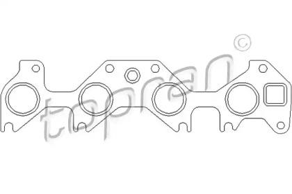 Topran 206 181 Gasket graphite Topran 206 181 Gasket graphite