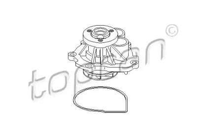 Topran 207 158 Насос охолоджуючої рідини