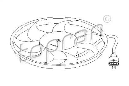 Topran 207 210 Fan and motor assy Topran 207 210 Fan and motor assy