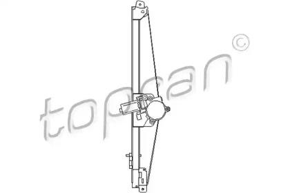 Topran 207 363 Regulator assy door window