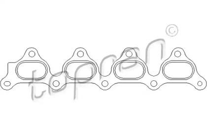 Topran 207 603 Прокладка колектора випускного