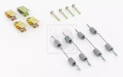 NPS D351U04 Монтажний комплект гальмівних колодок NPS D351U04 Монтажний комплект гальмівних колодок