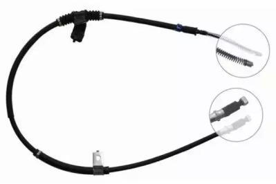 Nipparts J11457 Brake cable Nipparts J11457 Brake cable