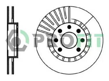 Profit 5010-0206 Brake disc Profit 5010-0206 Brake disc