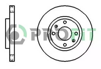 Profit 5010-1522 Brake disc Profit 5010-1522 Brake disc
