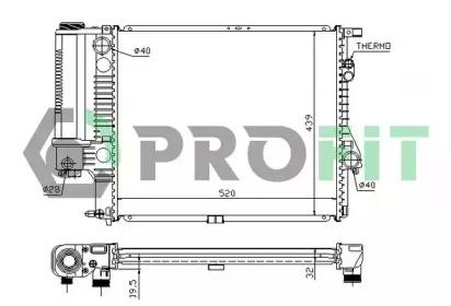 Profit 0070A1 Радіатор