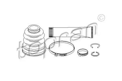Topran 301 941 Пильник привідного валу Topran 301 941 Пильник привідного валу