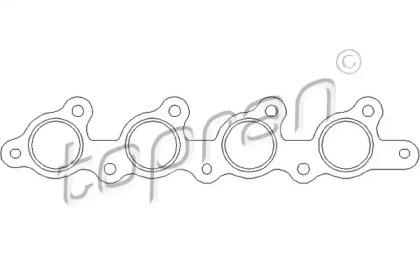 Topran 302 237 Прокладка колектора випускного