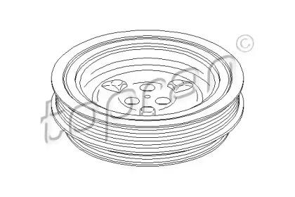 Topran 302 813 Шкив коленвала Topran 302 813 Шкив коленвала