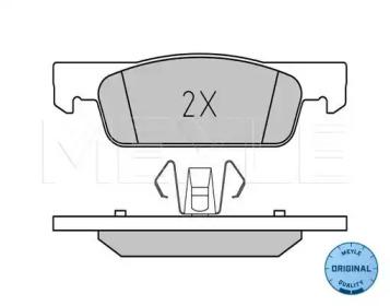 Meyle 025 257 0217 Колодки гальмівні Meyle 025 257 0217 Колодки гальмівні