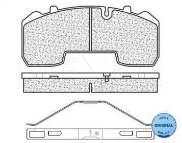 Meyle 025 291 6530 Brake pads Meyle 025 291 6530 Brake pads
