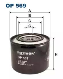Filtron OP569 Oil filter Filtron OP569 Oil filter