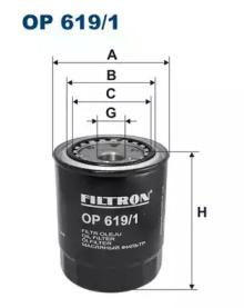 Filtron OP619/1 Oil filter Filtron OP619/1 Oil filter