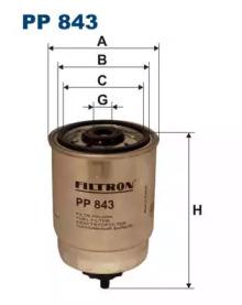 Filtron PP843 Fuel filter Filtron PP843 Fuel filter