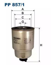 Filtron PP857/1 Fuel filter