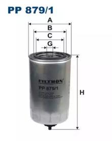 Filtron PP879/1 Fuel filter Filtron PP879/1 Fuel filter