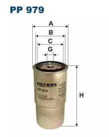 Filtron PP979 Fuel filter