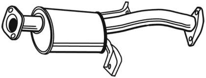 Walker 19815 Muffler assy front