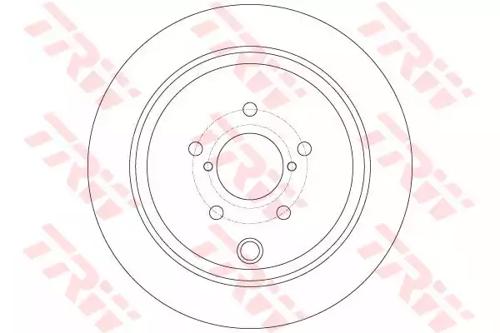 TRW DF6306 Диск гальмівний