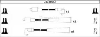 Nipparts J5386012 Дроти високовольтні системи запалювання Nipparts J5386012 Дроти високовольтні системи запалювання