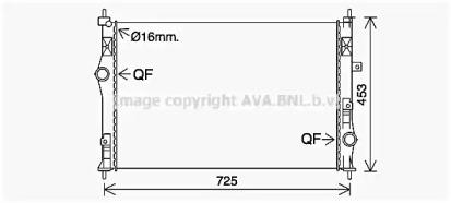 Prasco PE2412 Радіатор Prasco PE2412 Радіатор