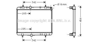 Prasco PEA2267 Радіатор охолодження двигуна Prasco PEA2267 Радіатор охолодження двигуна