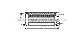 Prasco PEA4334 Радіатор інтеркулера Prasco PEA4334 Радіатор інтеркулера