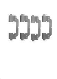 Motaquip LVMK1087 Spring set disc brake Motaquip LVMK1087 Spring set disc brake