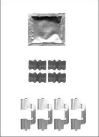 Motaquip LVMK1113 Spring set disc brake Motaquip LVMK1113 Spring set disc brake