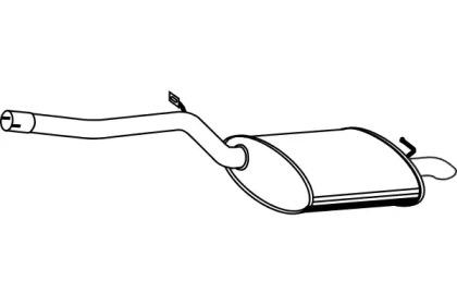 Fenno P11018 Schalldaempfer Fenno P11018 Schalldaempfer