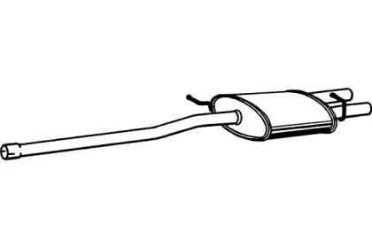 Fenno P1284 Muffler assy front Fenno P1284 Muffler assy front