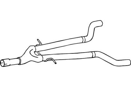 Fenno P1339 Exhaust pipe