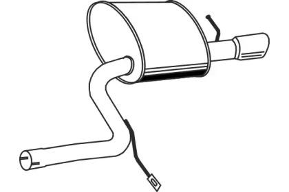 Fenno P1341 Schalldaempfer Fenno P1341 Schalldaempfer