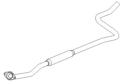 Klarius CN625X Випускна труба відпрацьованих газів Klarius CN625X Випускна труба відпрацьованих газів