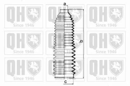 Quinton Hazell QG1423 Пыльник рулевой рейки Quinton Hazell QG1423 Пыльник рулевой рейки